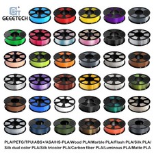 Geeetech PLA PETG opaco ABS + resina seta 1,75 mm filamento stampante 3D 1 kg ASA LEGNO