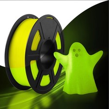 SUNLU Glow PLA filamento per stampanti 3D bobina ordinata da 1.75mm con