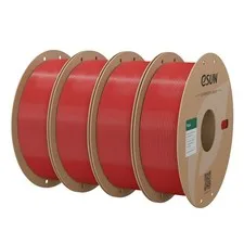 eSUN Filamento PLA 1.75mm Filamento 3D PLA Plus 4kg Rosso Fuoco Migliore