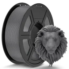 Filamento PLA 1.75mm Grigio 1KG Filamento per Stampante 3D Precisione