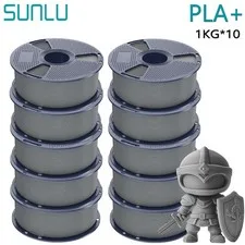 SUNLU PLA+ 1.75mm 10kg Grigio