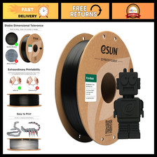 Filamento per stampante 3D ad alta velocità 1,75 mm PLA, bobina da 1 kg, stampa veloce, nero