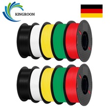 Kingroon 10 kg filamento stampante 3D 1,75 mm PLA PETG bobina pacchetto 1 kg stampa FDM IT