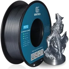 Filamento PETG 1.75mm Argento 1kg 3D Printer Resistente, Lucido