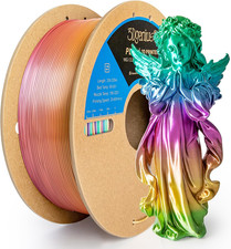 Filamento PLA seta arcobaleno 1,75 mm seta PLA stampante 3D filamento lucido colore veloce C