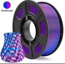Filamento PLA Bicolore blu/viola Da 1,75 Mm