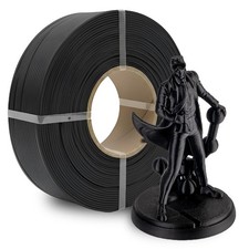 Ricarica filamento stampa 3D PLA 1,75 mm 1 kg Polymaker Panchroma bobina nero maggiore
