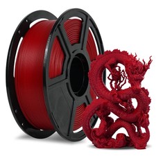 FLASHFORGE Rapid PLA Filament 1.75mm Ruby Red, 500mm/s High Speed Printing, 3...