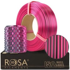 Filamento PLA Rosa 3D 1,75 Mm 1000G Viola (Seta Mistica), Ricarica