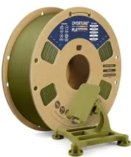OVERTURE PLA PRO Filamento 1,75 mm PLA+ Verde Militare 1kg Elevata Tenacità | Al
