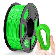 TECBEARS Filamento TPU 1.75mm Vert, Flessibile per Stampante 3D, 95A