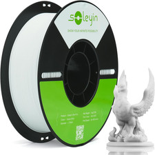 Soleyin - Filamento Ultra PLA 1,75 Mm, Filamento per Stampante 3D, 1 Kg, Alta Ve