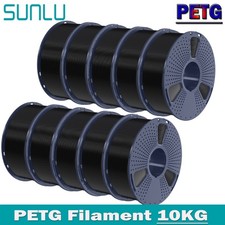 10 x 1 kg filamento stampante 3D Sunlu Petg 10 kg 1,75 mm PETG +/-0,02 mm multicolore