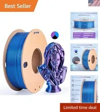 Silk PLA 1.75mm 250g Blu