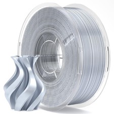 ELEGOO Filamento PLA 1.75mm Argento Grigio 1KG Filamento per Stampante 3D