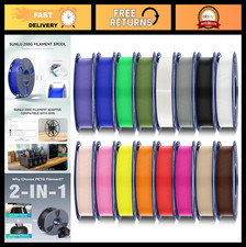 Confezione Filamento 16 Colori PETG per Stampa 3D, 1,75mm, Confezionato Sottovuoto, 4kg Totale