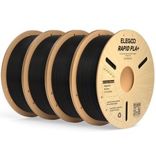 ELEGOO PLA+ 1.75mm 4kg Nero