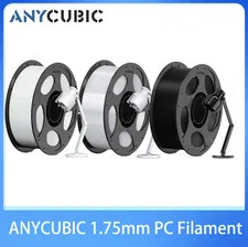 Filamento PC ANYCUBIC 1,75 mm filamento stampante 3D Kobra resistente e di lunga durata
