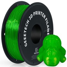 GEEETECH TPU Flessibile Filamento 1.75 mm Trasparente Verde TPU 1.75 mm