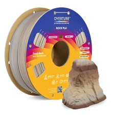 OVERTURE Filamento Rock PLA 1,75mm, Filamento Marmo PLA Stampante 3D 1kg Bobina 2...