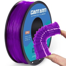 GIANTARM TPU Filament 1.75mm Flexible Soft 3D Printer Consumables Tpu-purple 