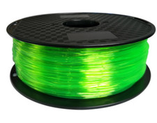 Filamento PETG 1.75mm 1KG Verde Trasparente Alta Qualità Consumabili per Stam...