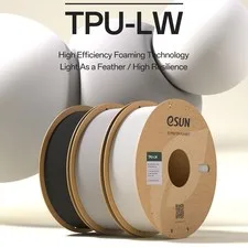 eSUN TPU-LW Filamento Alta Resistenza TPU Stampante 3D Filamento 1,75mm 0,75KG