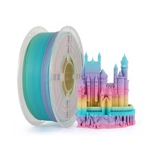Kingroon Filamento Stampante 3D Filamento PLA Arcobaleno Opaco 1,75mm Stampa 3D Fi