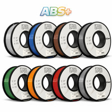 Filamento 3D ABS+ 1,75mm 1Kg Professional Lab Alta Resistenza Vari Colori PLUS