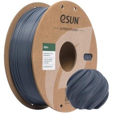 Filamento 3D ASA+ resist. alle intemperie 1kg, grigio, eSun, stampa rapida