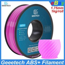 NUOVO Geeetech ABS + 1,75 mm filamento stampante 3D 1 kg rosa durezza ABS + filamento US