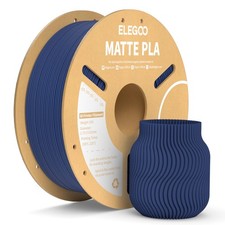 ELEGOO Filamento PLA Matte Blu Navy 1 kg 1,75 mm Opaco PLA Filamento per