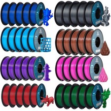 5/10 pezzi Geeetech PETG filamento stampante 3D 1,75 mm 1 kg/rotolo filamento di qualità