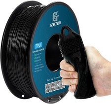Geeetech TPU 3D-Drucker Filament Schwarz Weich & Hohe Elastizität 1.75mm 1kg DE