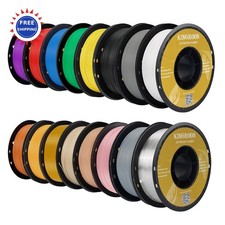 3D Printer Filament Bundle 16KG 75mm 1kg PLA Multicolor for Printers Kingroon