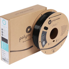 PolyMax PC Nero 1,75 mm | 750 g, Filamento per stampante 3D Polymaker, PC resistente, PC02001