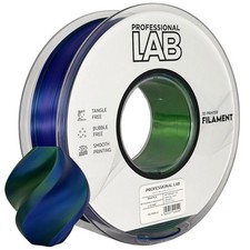 Filamento PLA Silk Tricolor Blu Verde Viola  1,75 mm 1000 g