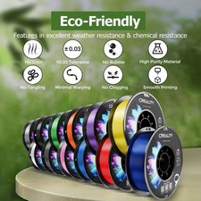 Filamento Creality CR PETG 1,75 mm 1 kg (2,2 libbre) ± 0,03 mm tolleranza stampa liscia