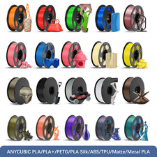 ANYCUBIC stampante 3D 1,75 mm PLA/PLA+/PETG/seta/opaca/ABS/TPU/PLA alta velocità 1 KG