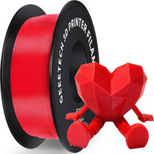 Filamento PLA 1,75 Mm, Filamento per Stampante 3D PLA Da 1 Kg, Bobina, Colore Ro