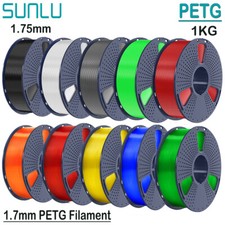 Filamento stampante 3D SUNLU PETG 1,75 mm PETG 1 KG alta resistenza per stampante 3D FDM