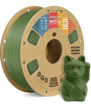 Filamento stampante 3D 1,75 mm PLA opaco 1 kg bobina OVERTURE precisione deformazione superficie