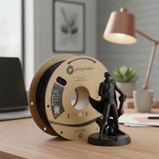 PLA PRO Filamento Nero 1,75mm 1kg per Stampa 3D Alta Rigidità