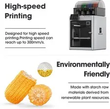 Filamento PLA eSUN da 1,75 mm, filamento PLA base per stampanti 3D, precisione