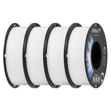 Creality Filamento PETG 1,75 Bianco 4 kg, Stampante 3D Petg - 4*1kg 