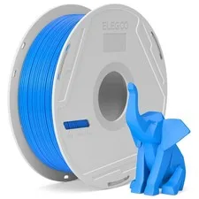 ELEGOO PLA Basic Filamento Ciano 1KG con Bobina Riutilizzabile, 1,75mm PLA 3D Al