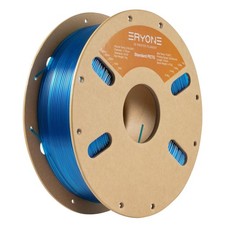 Filamento PETG per stampante 3D, 1,75 mm +/-0,03 mm, 1 kg (2,2 libbre)/piscina, trasparente...