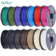 SUNLU PLA META Matte PLAPLUS PETG SILK ABS Filament 1KG TPU500G
