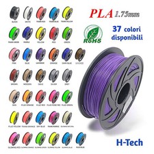 Filamento PLA 1,75mm Stampante 3D 1kg compatibile con tutte le Printer Filament