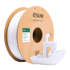 eSUN PLA+ Filamento 1,75 mm, Stampante 3D 1,75 mm 1 kg, Bianco freddo ad A 